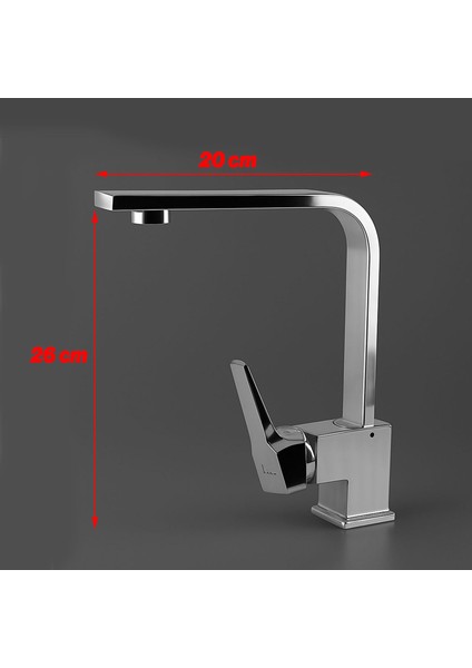 Modern Tasarım Krom Lavabo Bataryası Paslanmaz Pirinç Malzeme Uzun Ömürlü Banyo Bataryası modelleri