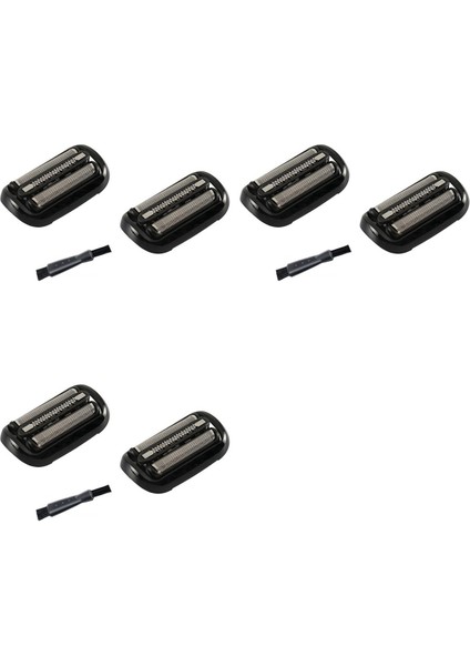 6x Braun Serisi 5/6 Braun Tıraş Makinesi 53B Yedek Elektrikli Tıraş Makinesi Yedek Kafa 50-R1000S/50-B1300S 6075CC (Yurt Dışından)