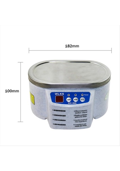 Takı Parçaları Için Ultrasonik Temizleyici Banyo Gözlük Manikür Taşları Kesiciler Dental Ultrason Temizleyici Makinesi Abd Fiş (Yurt Dışından) indirimleri