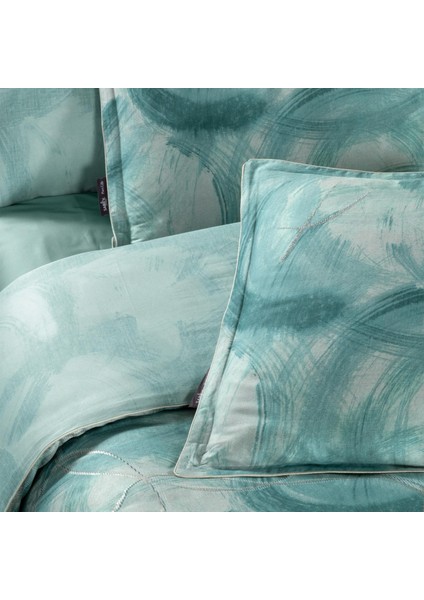 Debrina Çift Kişilik %100 Pamuk Saten Nevresim Takımı Mint modelleri