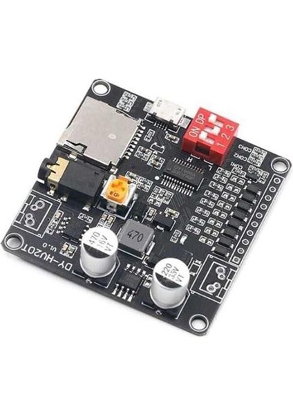 DY-HV20T Mp3/wav Sd-Aux Ses Çalma ve Amfi Modülü (Dc 6-35V, 20W)
