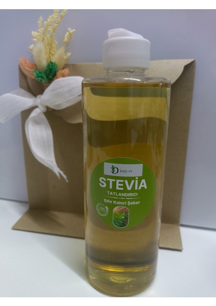 Sıfır Kalori Stevia Doğal Şeker 600 gr Jel Formda fırsatları