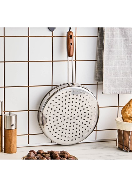 Mutfaksever Çelik Kestane Tavası 26 cm modelleri