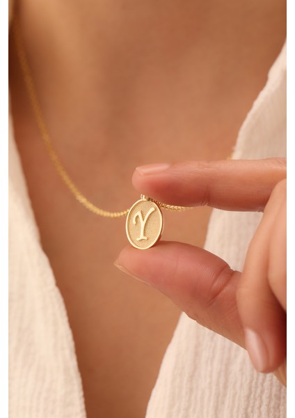 14 Ayar Altın Doch Zincir El Yazısı Harf Kolye fiyatları