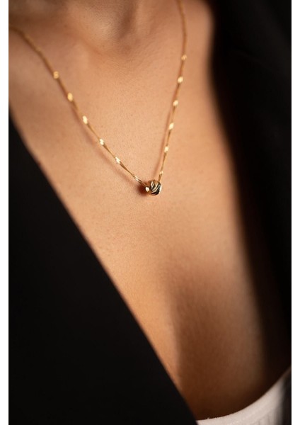 14 Ayar Altın Singapur Dorika Kolye