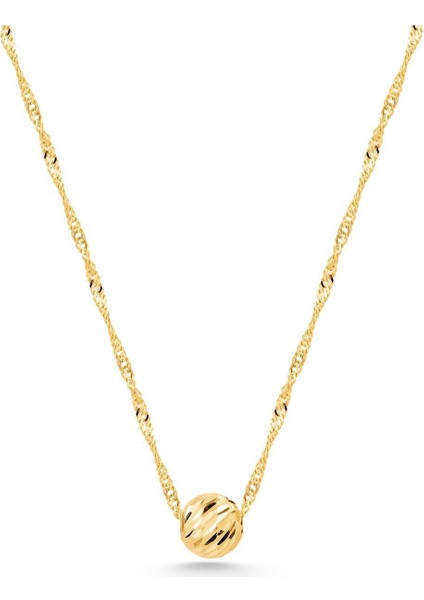 14 Ayar Altın Singapur Dorika Kolye fiyatları