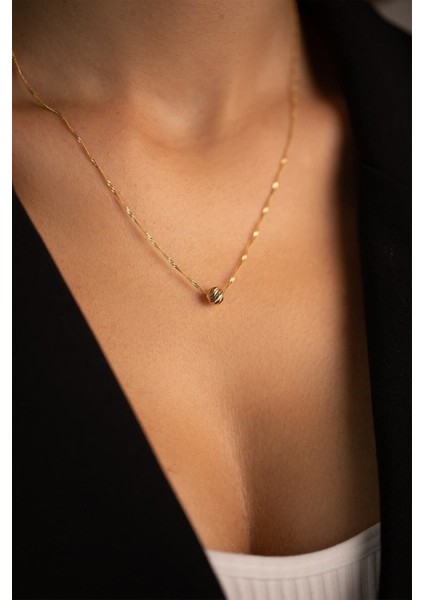 14 Ayar Altın Singapur Dorika Kolye modelleri