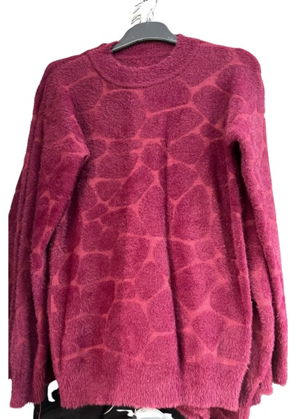 Cozy Dokulu Tesettür Kazak- Bordo Standart (36-38-40 Uyumlu) fiyatları