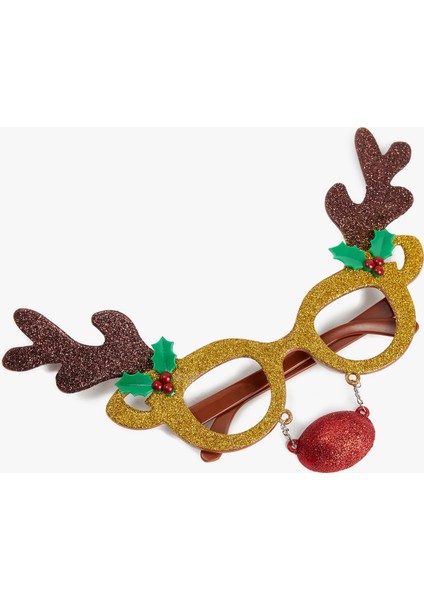 Yılbaşı Temalı Ren Geyiği Şekilli Gözlük modelleri