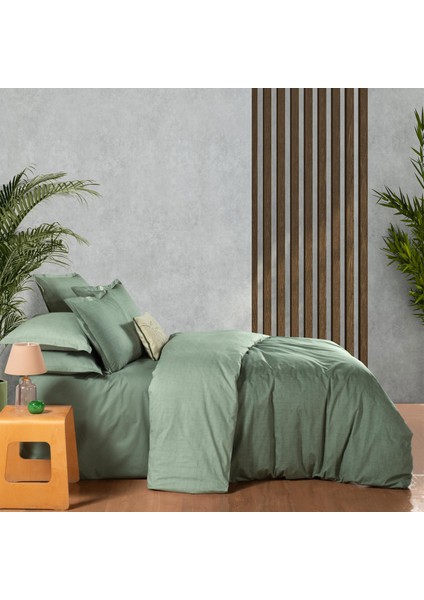 Solo Tone Tek Kişilik %100 Pamuk Nevresim Takımı Yeşil fiyatları