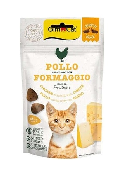 Crunchy Snacks Tavuklu ve Peynirli Tahılsız Kedi Ödülü 50 Gr fiyatları