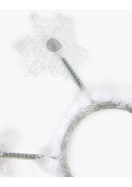 Kar Tanesi Aplikeli Yılbaşı Tacı modelleri