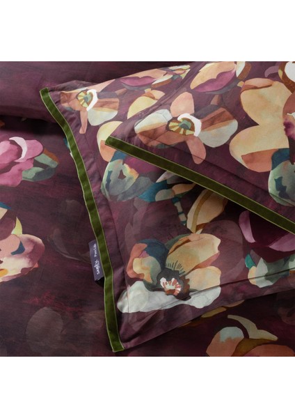 Esperado Kıng Sıze %100 Pamuk Saten "300 Tc" Nevresim Takımı Mürdüm modelleri