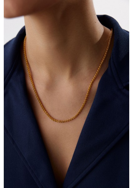 14 Ayar Altın Güverse Zincir