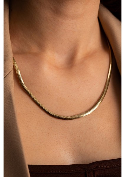 14 Ayar Altın Süper Kalın Balık Sırtı Zincir fiyatları