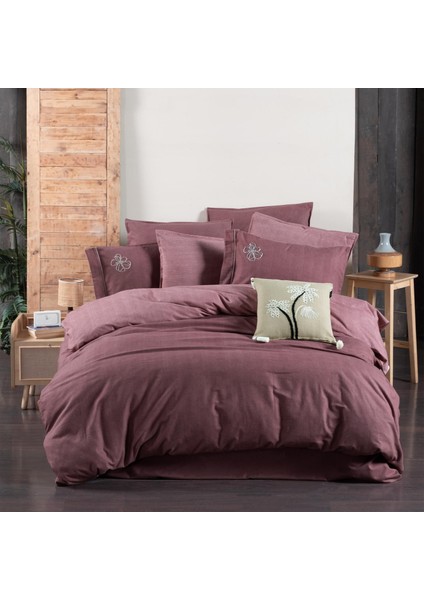 Ederlezi King Size (Battal Boy) %100 Pamuk Flanel (Pazen) Nevresim Takımı G.kurusu