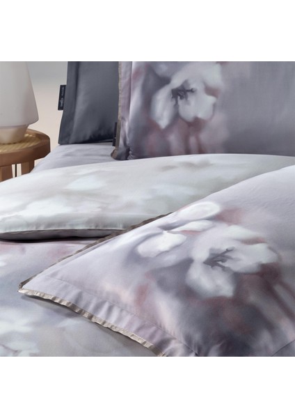 Inova Kıng Sıze %100 Pamuk Saten "300 Tc" Nevresim Takımı Lila modelleri