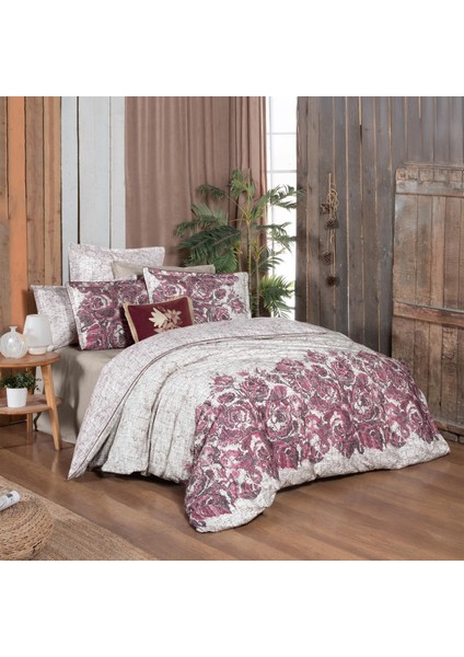 Elfida Tek Kişilik %100 Pamuk Flanel (Pazen) Nevresim Takımı Pembe fiyatları