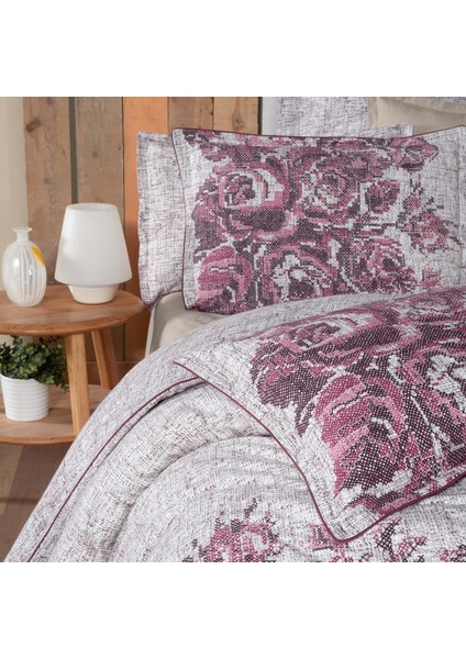 Elfida Tek Kişilik %100 Pamuk Flanel (Pazen) Nevresim Takımı Pembe modelleri