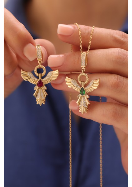 14 Ayar Altın Forse Zincir Anka Kuşu Kolye fiyatları