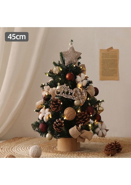 Masaüstü Küçük Noel Ağacı Yeni Dıy Noel Süsleri Atmosfer Masaüstü Süsleri (Yurt Dışından)