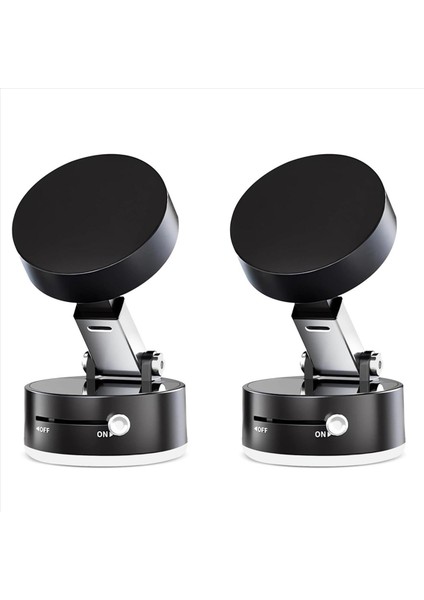 2x Vakum Manyetik Emme Telefon Tutucu Manyetik Çok Fonksiyonlu Tutucu Katlanabilir ve Geri Çekilebilir Telefon Tutucu A (Yurt Dışından)