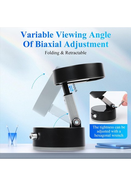 2x Vakum Manyetik Emme Telefon Tutucu Manyetik Çok Fonksiyonlu Tutucu Katlanabilir ve Geri Çekilebilir Telefon Tutucu A (Yurt Dışından) indirimleri