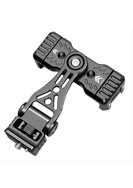 Metal Telefon Tutucu Soğuk Ayakkabı Dağı 360° Dönebilen 1/4 3/8 Arrı Delik Akıllı Telefon Için Dikey Çekim Dslr Kelepçe (Yurt Dışından)