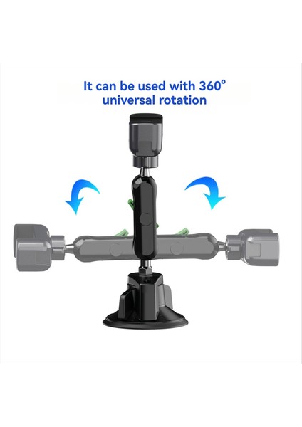 Emme Telefon Tutucu Araç Telefonu Tutucu Sabitleyici Telefon Selfie Çubuğu 360° Dönen Telefon Montaj Braketi (Yurt Dışından) fırsatları