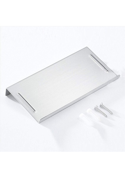 3x Duvara Montaj Paslanmaz Çelik Banyo Tuvalet Küçük Telefon Tutucu Telefon Raf Kaymaz Stil ve Gümüş Fırçalanmış Kaplama (Yurt Dışından) indirimleri