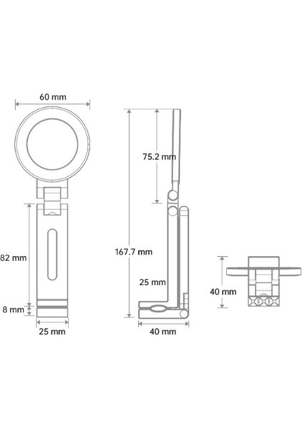 360° Dönen Magsafe Uçak Telefon Tutucu IPhone 16 15 Için IPhone 16 15 Için Katlanabilir Tripod Standı (Yurt Dışından) indirimleri