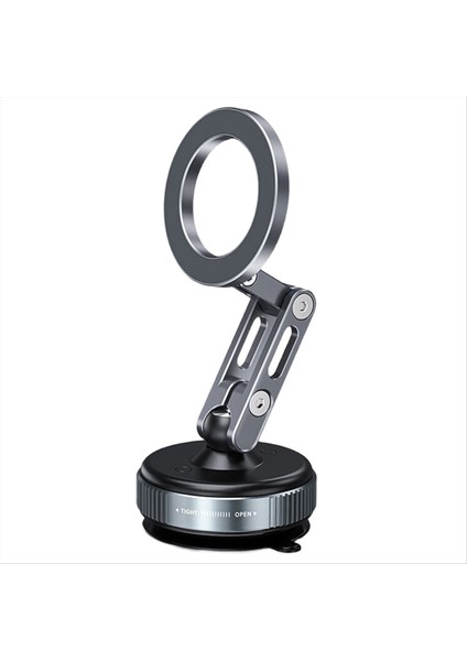 Manyetik Araç Montajı 360° Dönen Vakum Adsorpsiyon Araç Telefonu Montajı IPhone 17/16/15 Için Duş/araba/ayna/pürüzsüz Yüzeyler (Yurt Dışından)