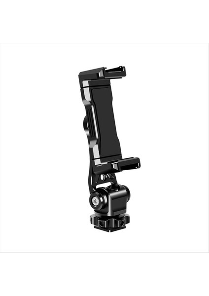 IPhone Android Dslr Için Soğuk Ayakkabı Montajlı Dikey Çekim Kelepçesi ile 360 ° Dönebilen Telefon Tutucu 1/4 Inç Konular (Yurt Dışından)