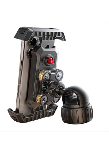 Bisiklet Telefon Tutucusu, Vibrasyon Karşı Motosiklet Telefon Montajı, Bisiklet Talonu Telefon Montajı, Scooter Ebike Bike Aksesuarları (Yurt Dışından)