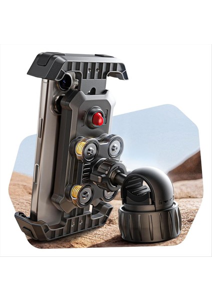 Bisiklet Telefon Tutucusu, Vibrasyon Karşı Motosiklet Telefon Montajı, Bisiklet Talonu Telefon Montajı, Scooter Ebike Bike Aksesuarları (Yurt Dışından) fiyatları