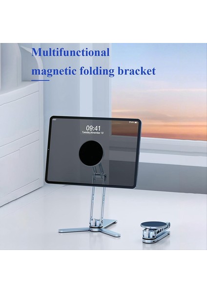 Magsafe Telefon Tablet Tutucu Stand Selfie Stick Hafif Alüminyum 360 ° Seyahat ve Masaüstü Için Katlanabilir Katlanabilir (Yurt Dışından) fırsatları