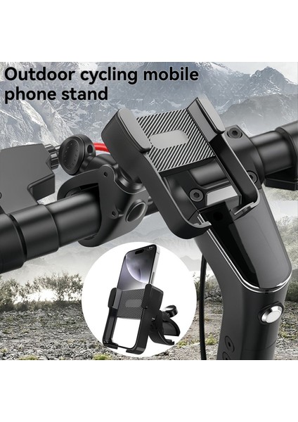 Motosiklet Telefon Tutucu Universal Shockproof Bike Telefon Tutucusu 360 ° 4.7-7 Inç Telefonlar Için Yarım Muhafaza Telefonu Braketini Görüntüleyin (Yurt Dışından) fırsatları