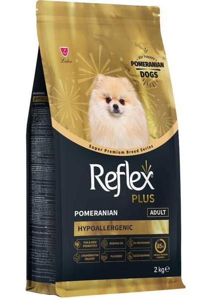 Plus Pomeranian Yetişkin Köpek Maması 2 kg indirimleri