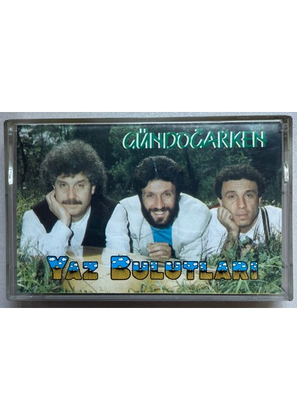 Grup Gündoğarken Yaz Bulutları Kaset (Orijinal Dönem Kağıt Baskı Kaset)