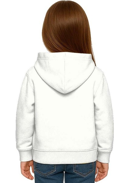 Unisex Baskılı Çocuk Swaetshirt Labubu Baskılı Kapüşonlu 3 Iplik Şardonlu modelleri