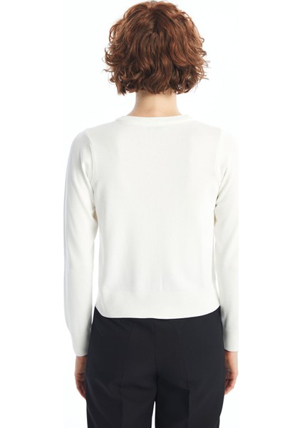 Yeni Sezon Bisiklet Yaka Kadın Triko Hırka fırsatları