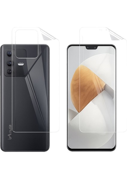 Iphone 17 Ekran ve Arka Kapak Koruyucu Hidrojel Nano Şeffaf