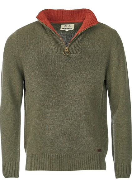 Pullover Nelson Yarım Fermuar Kazak GN73 Seaweed fiyatları