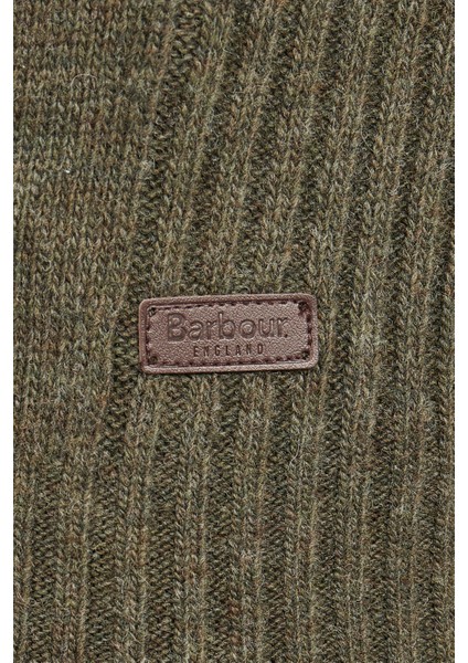 Pullover Nelson Yarım Fermuar Kazak GN73 Seaweed