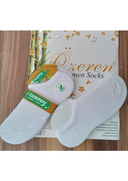 Erkek 6' Lı Beyaz Bambu Babet Çorap fiyatları