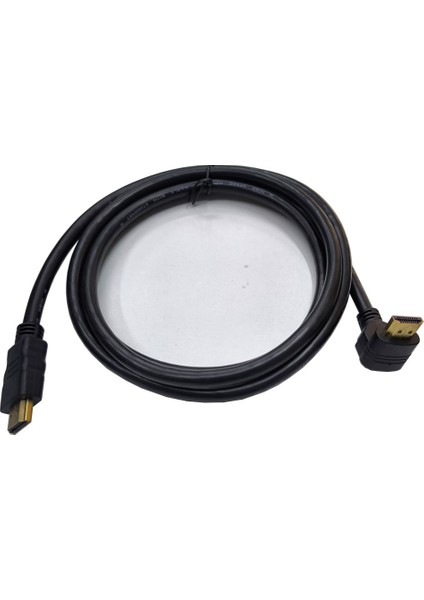 Hdmı 270 Derece L Tipi Kablo HDMI Dik L Kablo 1.5m