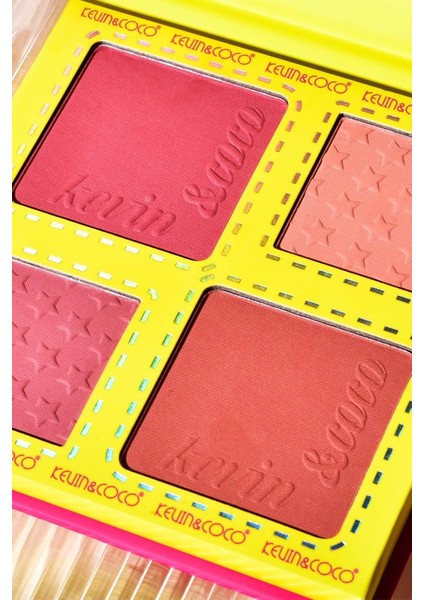 4’lü Fire Of Love Profesyonel Allık Paleti fiyatları