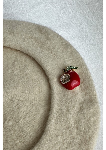 Broş Detay Fransız Ressam Keçe Bere fırsatları