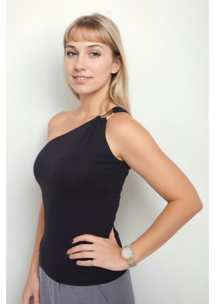 Tek Omuz Tokalı Bluz fiyatları