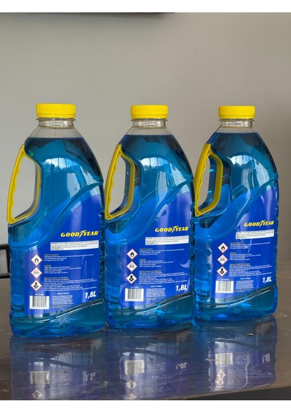 Kışlık Antifrizli Cam Suyu 3 Adet 1,8 X3 Litre -22 Derece modelleri
